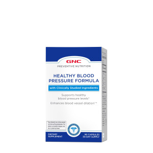 GNC Preventive Nutrition Healthy Blood Pressure Formula - 90 Capsules
