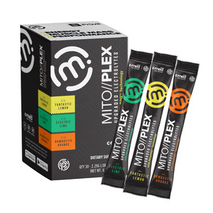 Pruvit MITO//PLEX® Citrus Pack Upgraded Electrolytes with MitoP2Q Technology  with Pure Therapeutic Ketones for Bones Growth, Energy Boost, and Immu