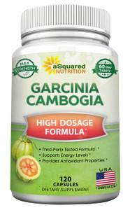 100% Pure Garcinia Cambogia Extract - 120 Capsules, Ultra High Strength HCA, Natural Weight Loss Diet Pills XT, Best Extreme Fat Burner Slim & Detox