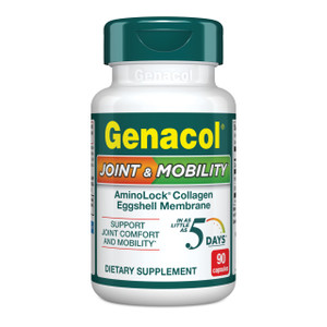 Genacol Joint & Mobility  Eggshell Membrane and Ultra-Hydrolyzed Collagen Peptides, Support Joint Comfort & Mobility, Results in as Little as 5 Days