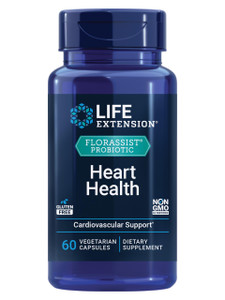 Life Extension FLORASSIST® Probiotic Heart Health, Lactobacillus reuteri 30242, Promotes Heart Health and Already Healthy Cholesterol Levels, Gluten-