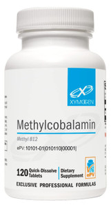 XYMOGEN Methylcobalamin 5,000 mcg - Vitamin B12 Supplement in Small, Pleasant-Tasting Tablets - Supports Healthy Methylation, Neurological Health, a