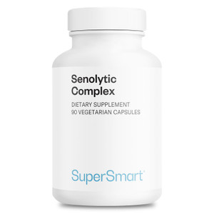 Supersmart Senolytic Complex (Advanced Formula) - with Fisetin, Quercetin, Bromelain - Patented Ingredients - Senolytic Supplement | Non-GMO & Gluten