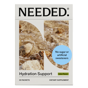 Needed. Hydration Support with Electrolytes & Trace Minerals  Electrolytes for Pregnancy & During Lactation - 30 Hydration Packets Lightly Sweetened
