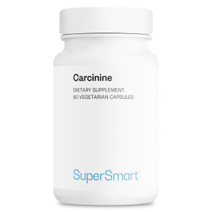 Supersmart - Carcinine 300mg per Day (Patented) - Stable L-Carnosine Supplement | Non-GMO & Gluten Free - 60 Vegetarian Capsules