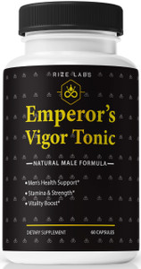 rize labs - Emperor's Vigor Tonic for Men, All Natural Dietary Supplement to Improve Performance, Capsules to Promote Stamina and Energy (60 Capsules