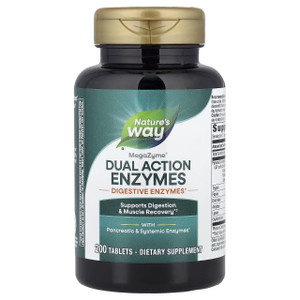 Enzymatic Therapy Mega-zyme, 200 Tablets (2 Pack)