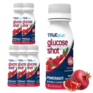 TRUEplus Glucose Shots 6 Bottles - Pomegranate