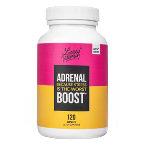 LIVELY VITAMIN CO. Adrenal Boost - Immune - Stress - Anxious - Memory - Focus - Nervousness - Rest - Sleep - Ashwagandha - Black Maca - Rhodiola - Gi