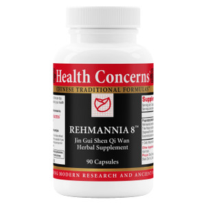 Health Concerns Rehmannia 8 - Kidney Cleanse Detox & Repair Supplement - Back Discomfort & Urinary Tract Health for Women & Men - Traditional Chinese