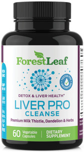 Liver Cleanse Detox & Repair - Fatty Liver Repair Detox Complex Supplement w/Choline, Zinc, Milk Thistle, Dandelion Root, Turmeric, Burdock, Artichok