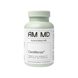 Amy Myers MD Candifense Candida Overgrowth Supplement - Digestive Enzymes for Digesting Fiber - Gut Care for a Balanced Microbiome - Gluten-Free, Dai