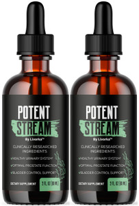 (2 Pack) Potent Stream - Official Potent Stream Drops Supplements for Men, PotentStream Drop Reviews, Potentstream Liquid Premium All Natural Maximum