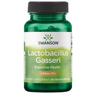 Swanson Lactobacillus Gasseri - Probiotic Supplement Supporting Digestive Health with 3 Billion CFU - Design-Release Satiety & Fat Metabolism Support