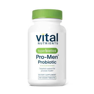Hyperbiotics Vital Nutrients Pro Men Probiotics | Vegan Advanced Probiotics for Men | Clinically Studied for Prostate Health, Digestive Balance and G