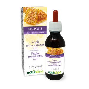 Naturalma Propolis (Propolis) Resin Alcohol-Free Tincture - 4 fl oz Liquid Extract in Drops - Dietary Supplement