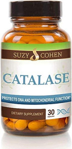 Script Essentials Suzy Cohen Catalase 12,500 CATu Dietary Supplement, Liver Enzyme, Neutralizes Hydrogen Peroxide, Supports Skin, Hair, and Overall W