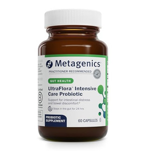 Metagenics UltraFlora Intensive Care Probiotic - 20 Billion CFU Clinically Tested Lactobacillus plantarum 299v* - Supports Digestive Health & Bowel R