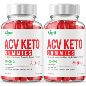 Simpli Health ACV Keto + Gummies, SimpliHealth ACV Keto Supplement Gummies - Maximum Strength, Simpli ACV Gummys, All Natural Support Advanced Formul