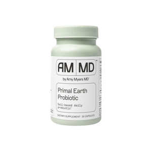 Amy Myers MD Primal Earth Probiotic - Digestive & Immune Support Supplement - Soil-Based Probiotic - Gluten-Free & Non-Dairy - Paleo-Friendly Adult H