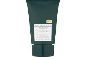 Kristin Ess Hair Weightless Hydration Daily Scalp + Hair Mask - Soothes Scalp, Hydrates Hair, Rebalancing Treatment, Frizz Minimizing, Vegan, Color &