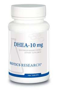 Biotics Research DHEA 10 Milligram Hormonal Balance, Metabolism, Improved Mood and Outlook, Age Gracefully, Healthy Stress Response, 180 Tablets