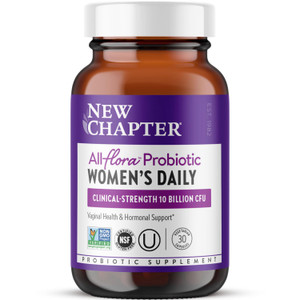 New Chapter Probiotics for Women - 30 ct (1 Month Supply), Women's Daily Probiotic with Prebiotics and Probiotics for Vaginal Health & Chaste Tree fo