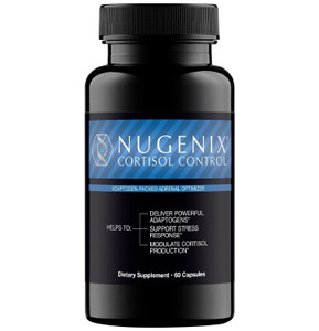 Nugenix Cortisol Control - Cortisol Manager and Adrenal Support Supplement for Men, 60 Capsules