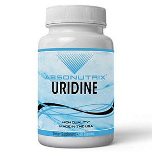 Absonutrix Uridine Monophosphate (Choline Enhancer) 500mg per Capsule - 120 Vegetable Capsules Memory Made in USA