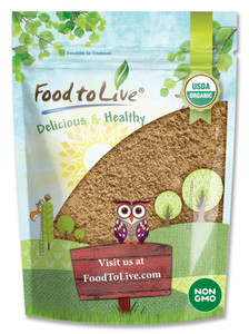 Food to Live - Organic Freeze-Dried Camu Camu Powder, 4 Ounces  Non-GMO, Kosher, Raw, Vegan Superfood, Bulk, Non-Irradiated, Pure, Great for Baking