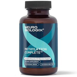 Neurobiologix Methylation Complete, Methylated B Complex with Methylfolate, Vitamin B12 & B6, Daily Energy, Immune & Cellular Health Support for Kids