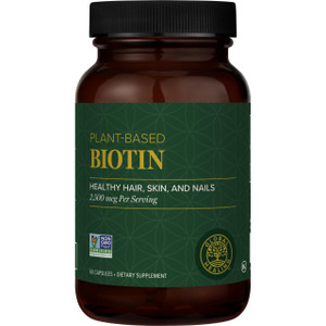 Global Healing Center - Biotin (Vitamin B7) Biotin for Hair Growth Supplement Vitamins, Supports Radiant Skin, and Stronger Nails, Hair Loss Vitamins