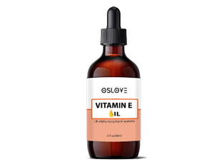 Pure Vitamin E Oil- 2 Fl.oz by Oslove- Use as is or in Skin and Hair Product Formulations | Moisturizing and Softening for Hair, Nails and Skin