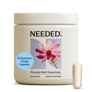 Needed. Multivitamin for Prenatal | Prenatal Multi Essentials Capsule - Pregnancy, Breastfeeding, Postpartum | Expertly-Formulated & Third-Party Test