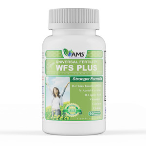 America Medic & Science WFS Plus Fertility Supplements for Women (90 Capsules) Supports Ovulatory Health | Natural Preconception Vitamins, Reproducti