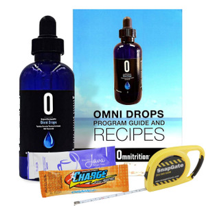 Omni Drop Program , Authentic Omnitrition - Basic Bundle Includes*** 4 oz Bottle Omni Drops with Vitamin B12 Program Guide, Samples and a Snapgate 10