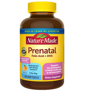 Nature Made Prenatal + DHA 200 mg Softgels (.150 Count)