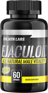 Goliath Labs Men's Gym Performance Booster Capsules [60 Veg Capsules/Bottle] Natural Strength Gainer Pills for - Supports Muscle Growth and Energy -
