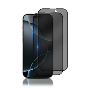 CeiLarv 2 pcs Tempered Glass Compatible with iPhone 16 Pro Max Privacy Screen Protector [Anti-Spy] [Anti-Scratch] [9H Hardness] Tempered Glass for iP