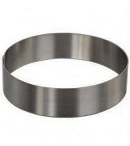 Heavy Gauge Stainless Steel Round Cake Mold/Pastry Ring 5" x 1.75"
