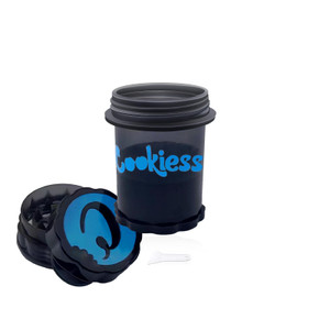 Grinder Herb Spice Grinder Hand-cranked Plastic Grinder with Handle 62mm Grinder Storage Tank 2 in 1, Christmas Gifts Ideas for Men Women Dad Mom?Bla