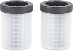 Tovolo Mini Ice Cylinder- Squeeze & Release- Set of 2, 1000422, Gray