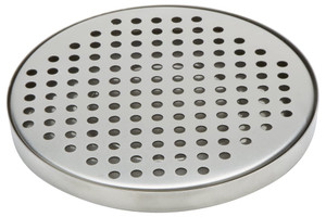 American Metalcraft DT3 Stainless Steel Drip Tray, Round, 5.5"L x 5.5"W x 0.37"H