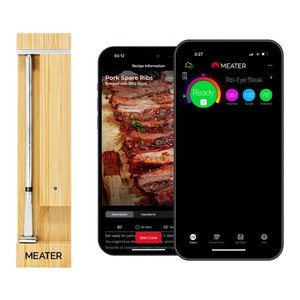MEATER Pro: Smart Bluetooth Wireless Meat Thermometer Digital | 1000°F Heat Resistance | Long Range | Certified Accuracy | BBQ, Oven, Grill, Smoker,