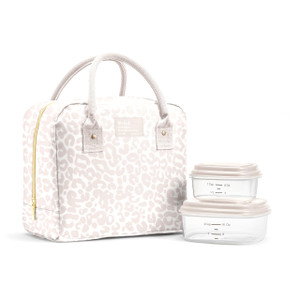 Fit & Fresh Lunch Bag For Women, Insulated Womens Lunch Bag For Work, Leakproof & Stain-Resistant Large Lunch Box For Women With Containers, Zipper C