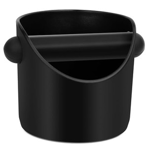 Small Coffee Knock Box 4.3 Inch, Apexstone Coffee Mini Knock Box, Mini Knock Box Espresso, Small Knock Box Espresso with Removable Knock Bar And Non-