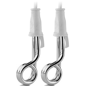 OVENTE Electric Immersion Water Heater (Pack of 2), 300W Mini Submersible Instant Boiler for Coffee and Tea, Portable, Lightweight and Easy to Use Ho