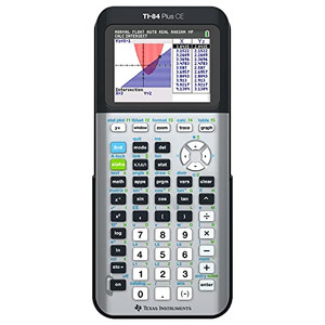 Texas Instruments TI-84 Plus CE Python Color Graphing Calculator, Galaxy Gray (Metallic)