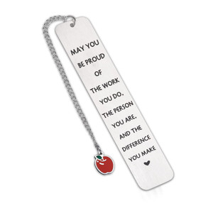 End of The Year Teacher Gifts Teachers Appreciation Gifts from Students Thank You Gift Back to School Supplies Bookmarks for Teachers Christmas Valen