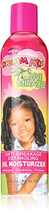 African Pride Dream Kids Olive Miracle Anti-Breakage Detangling Oil Moisturizer - Contains Olive Oil, Detangles & Reduces Hair Breakage, 8 Oz